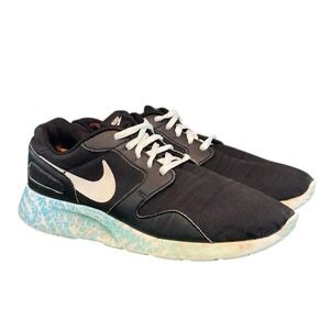 Nike Kaishi Black Blue Green‎ Yellow Fade 705374-014 Womens Running Shoes Size 7